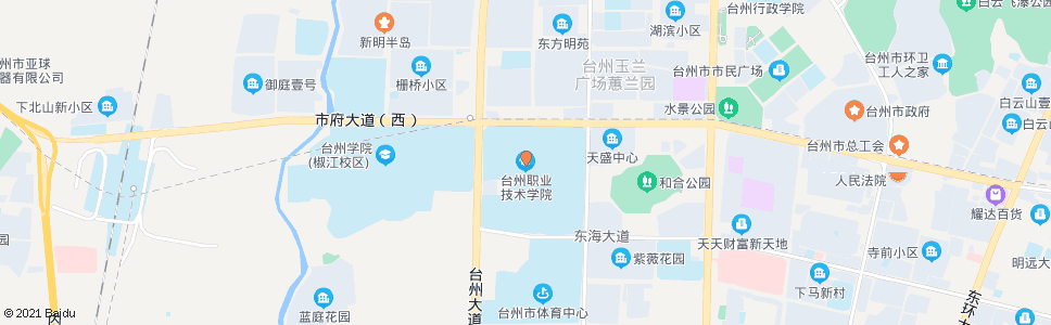 台州职技校_公交站地图_台州公交_妙搜公交查询2024