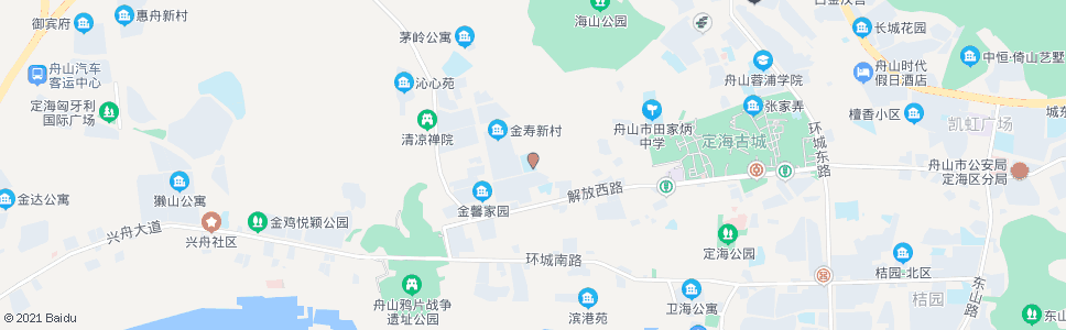 舟山海山小学_公交站地图_舟山公交_妙搜公交查询2024